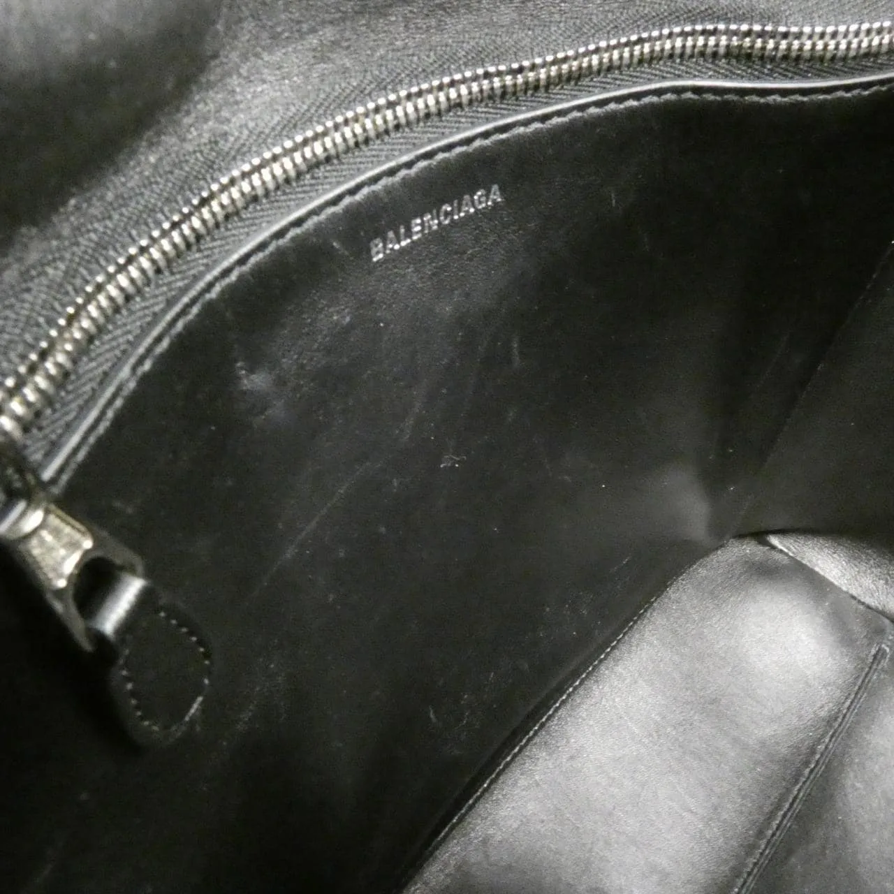 BALENCIAGA 581762 HSHDN Handbag 黑色 中古品A - 縮圖 6