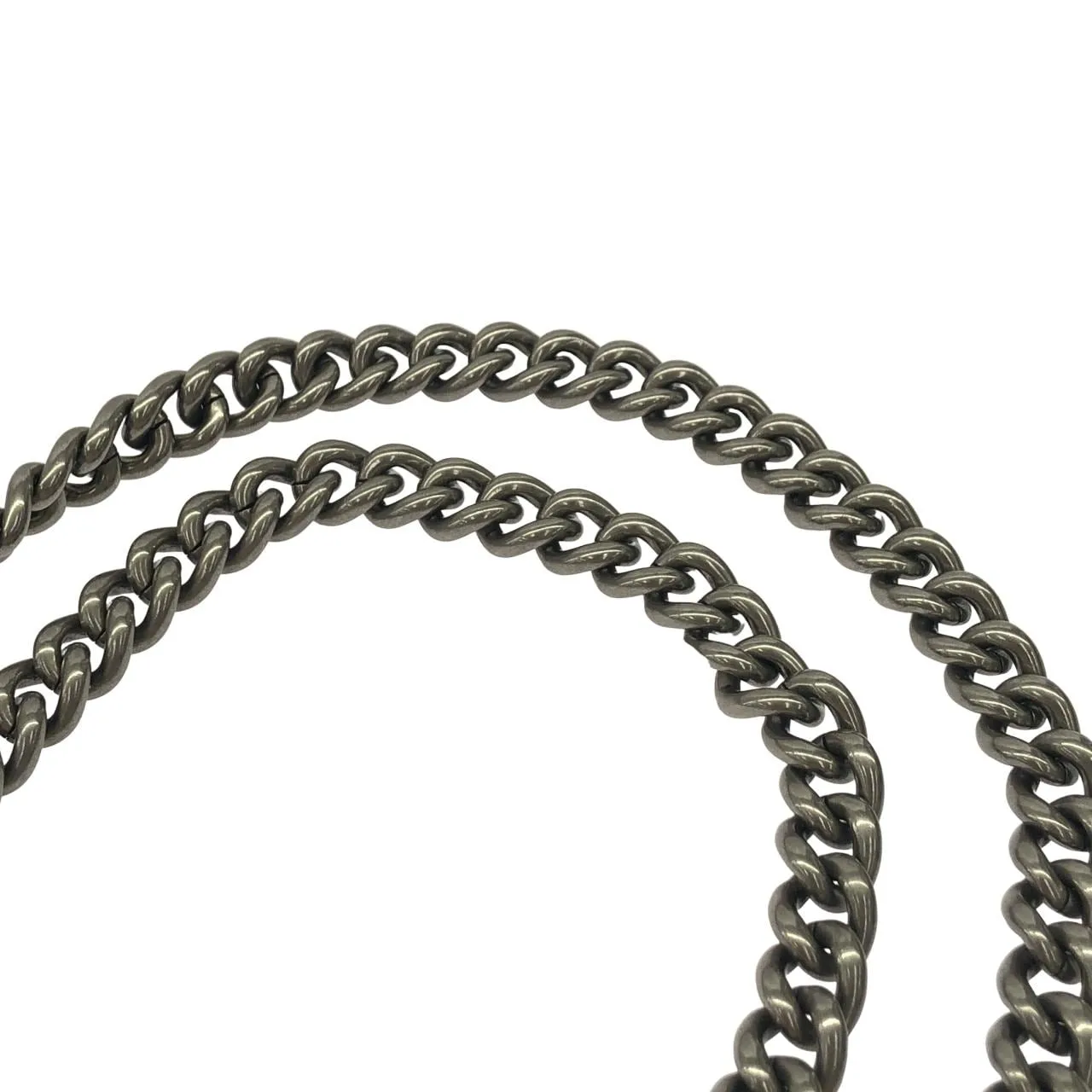 BALENCIAGA 716351 210J0 肩背包 皮革 銀色 皮革 中古品A - 縮圖 5