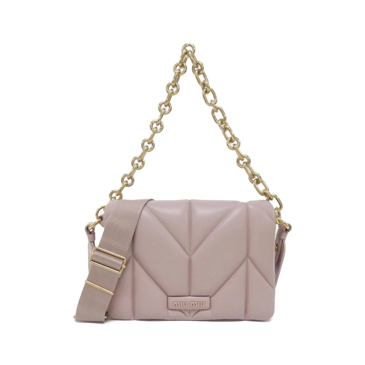 MIU MIU 5BD213 Shoulder Black