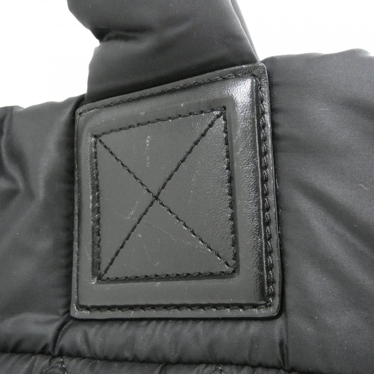 CHANEL 48611 Handbag Nylon 黑色 尼龍 中古品A - 縮圖 6