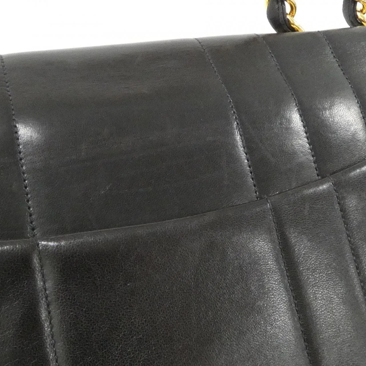 CHANEL Shoulder Lambskin 黑色 羊皮 中古品B - 縮圖 5