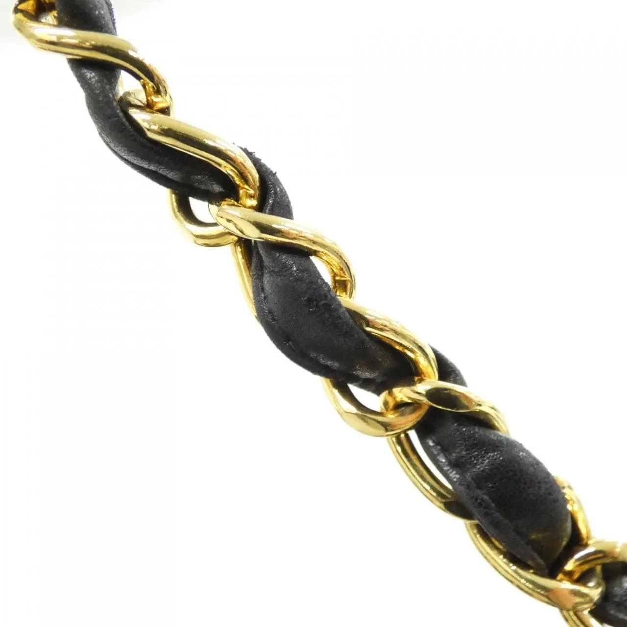 CHANEL Shoulder Lambskin 黑色 羊皮 中古品B - 縮圖 9