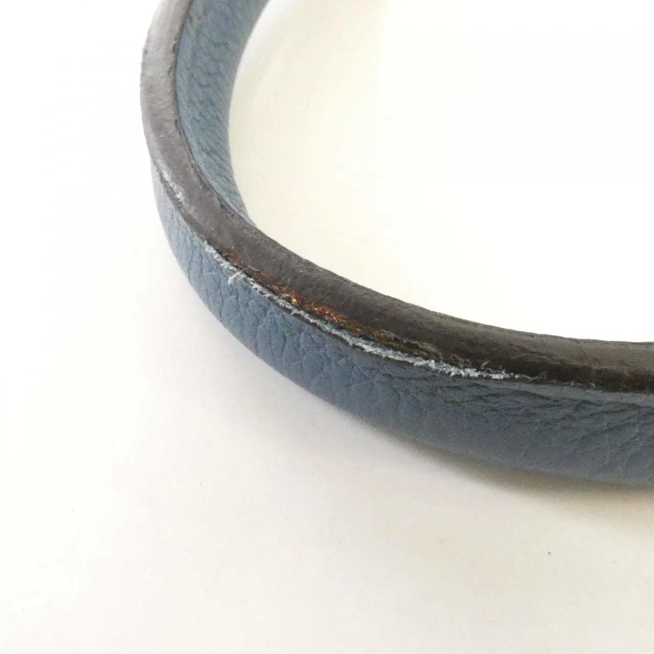 GUCCI 674837 0E8IG 手提包 皮革 藍色 皮革 中古品A - 縮圖 7