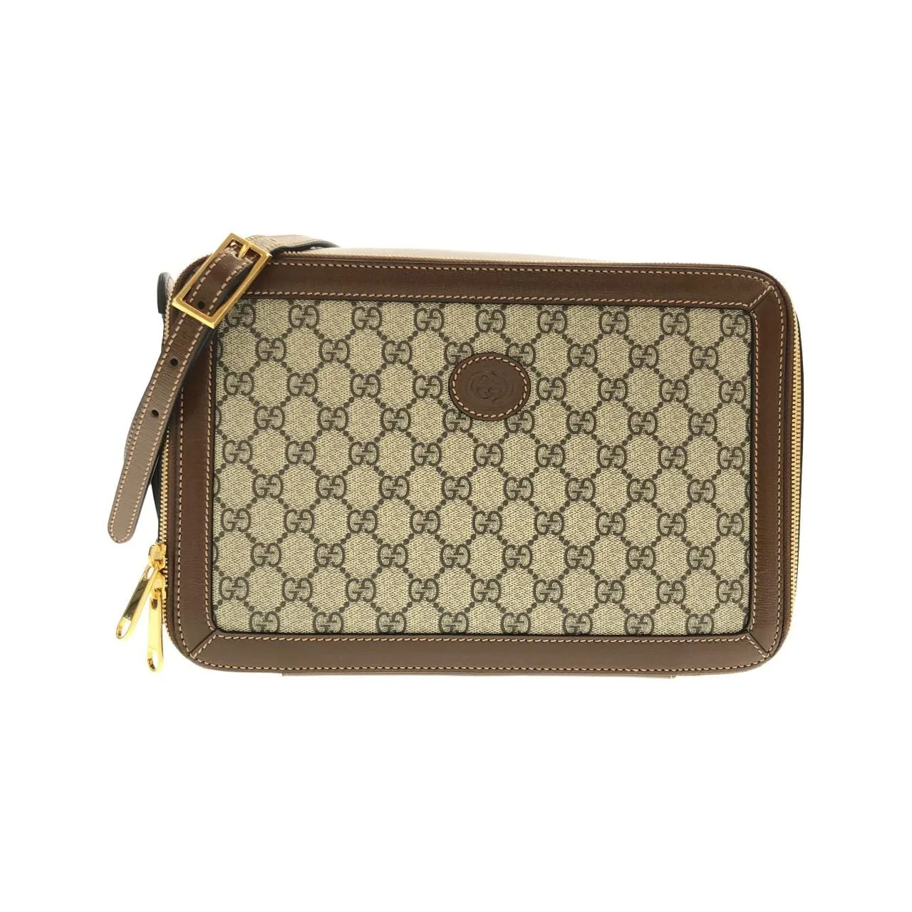 GUCCI Horsebit 1955 625676 92TCG 手提包 帆布 Black