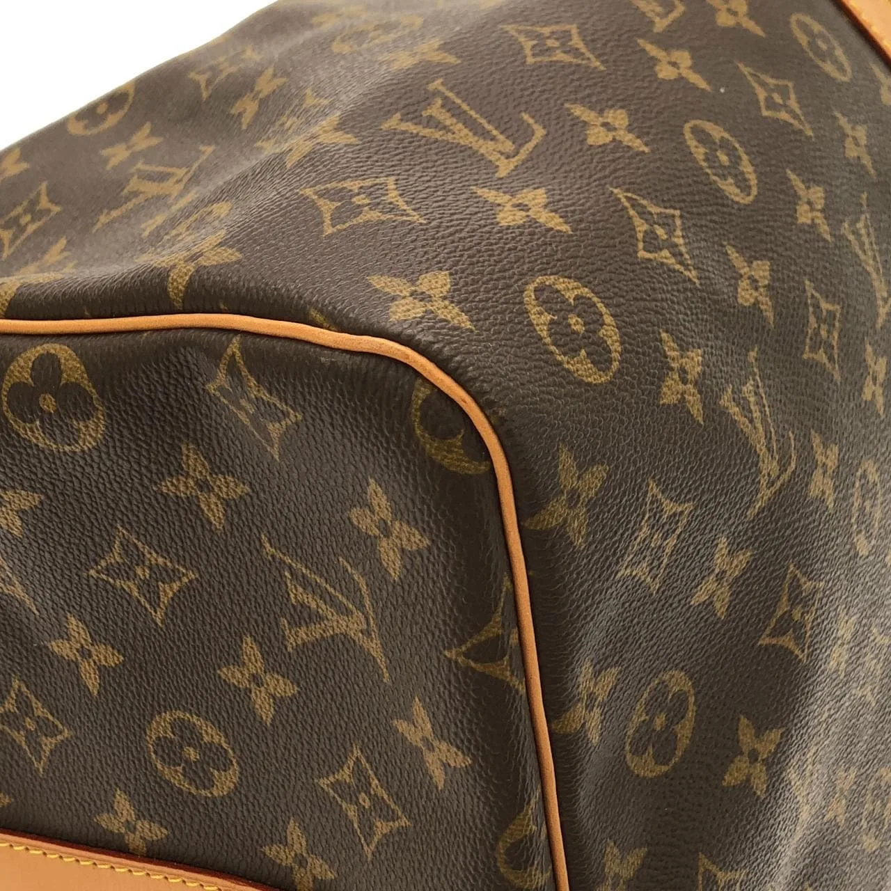 LOUIS VUITTON Keepall M41412 Boston Monogram 黑色 Monogram 中古品A - 縮圖 2