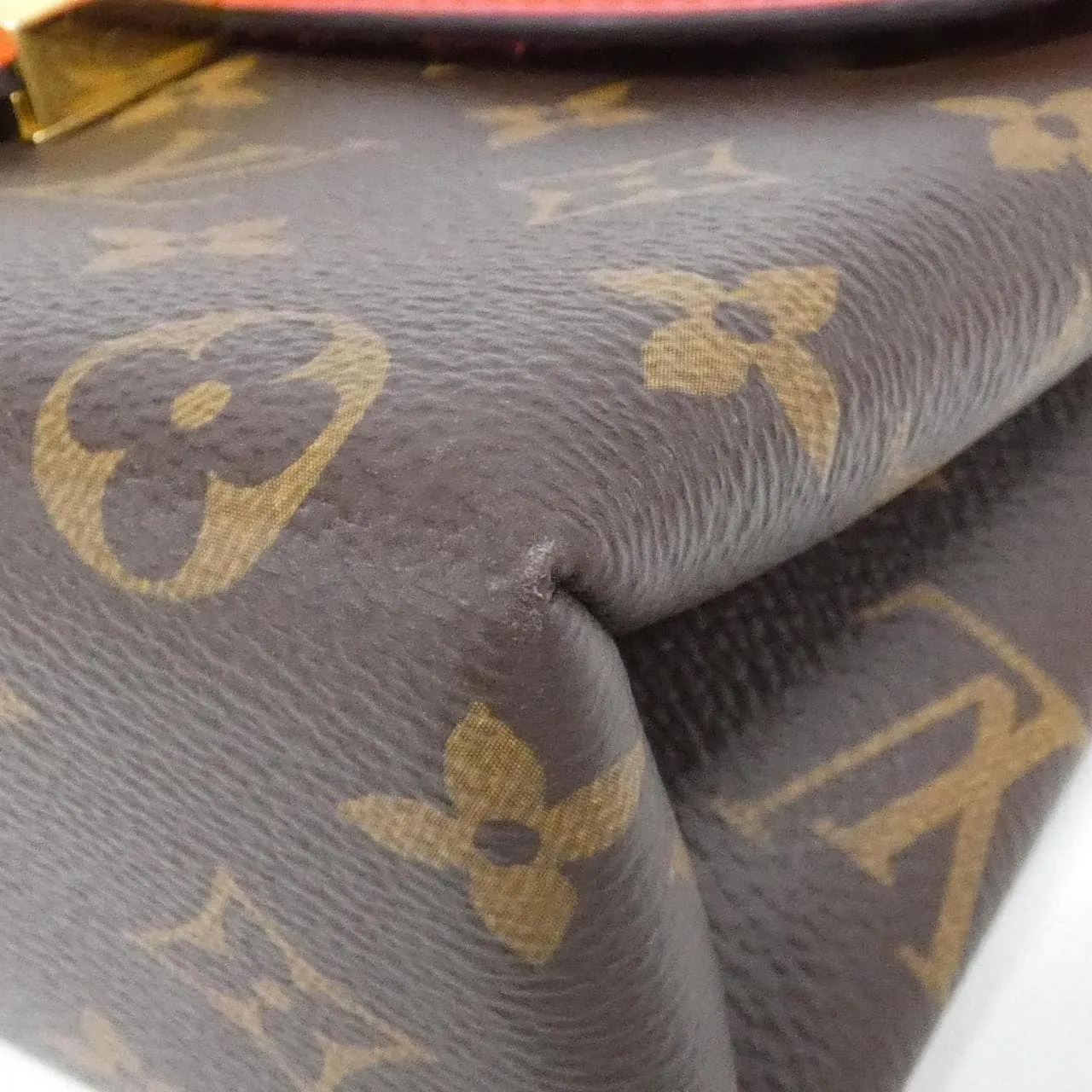 LOUIS VUITTON M44322 Handbag Monogram 黑色 Monogram 中古品B - 縮圖 3
