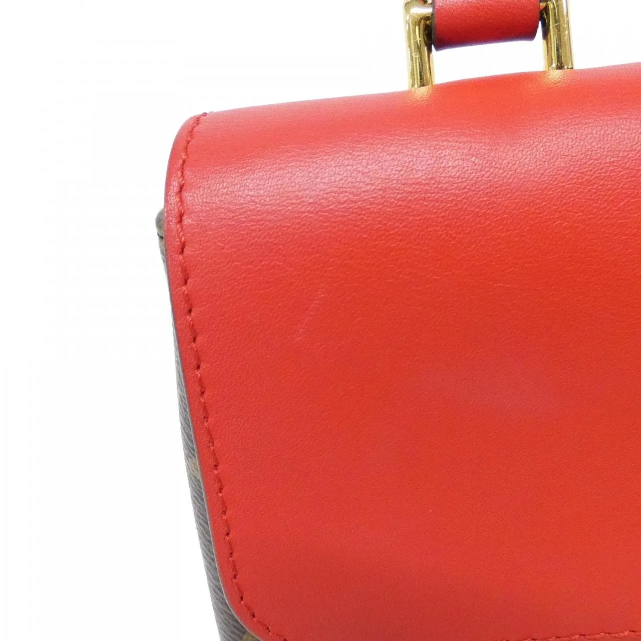 LOUIS VUITTON M44322 Handbag Monogram 黑色 Monogram 中古品B - 縮圖 4