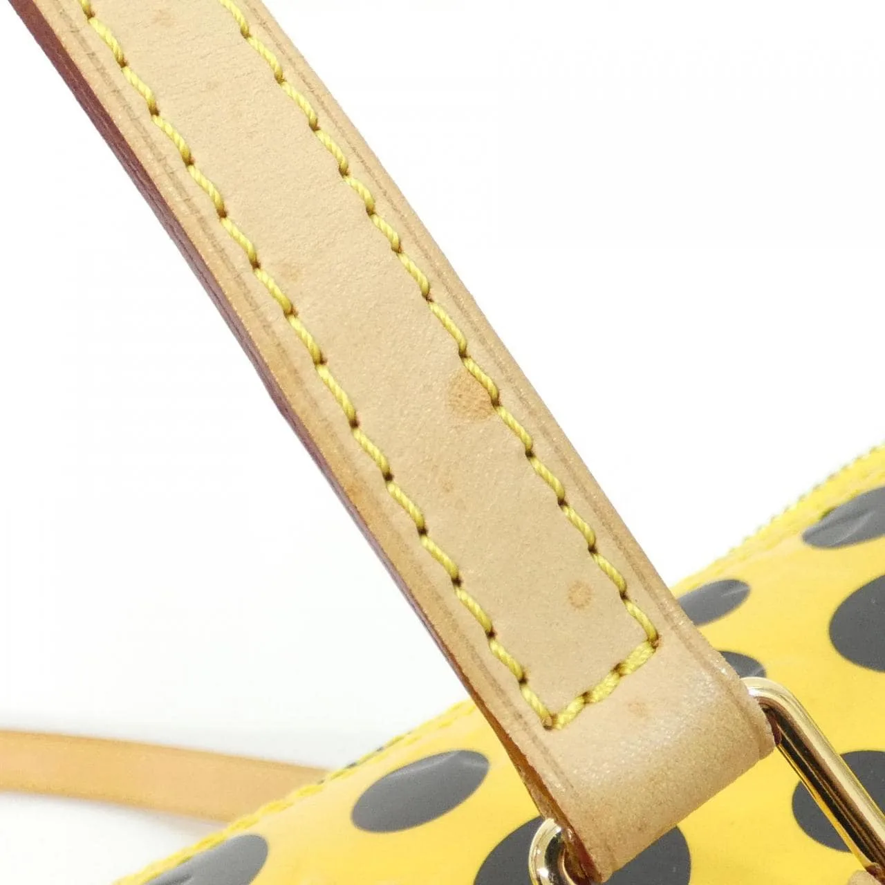 LOUIS VUITTON Papillon M91424 Handbag Patent Leather