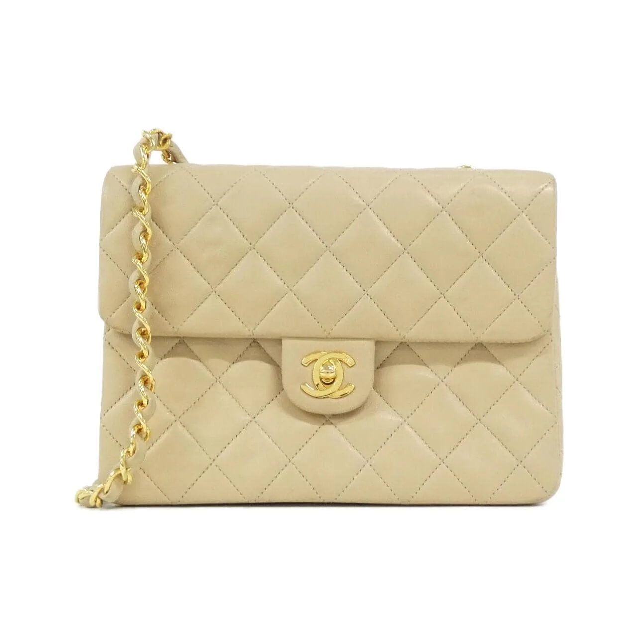 CHANEL 01163 Shoulder Lambskin