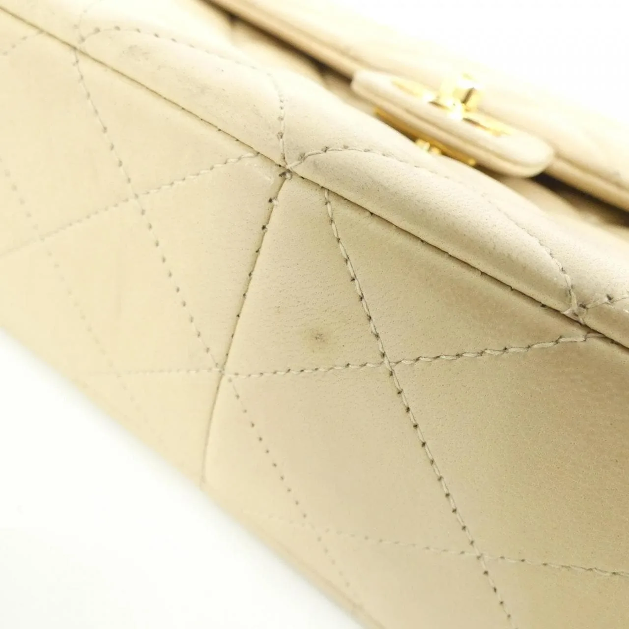 CHANEL 01163 Shoulder Lambskin