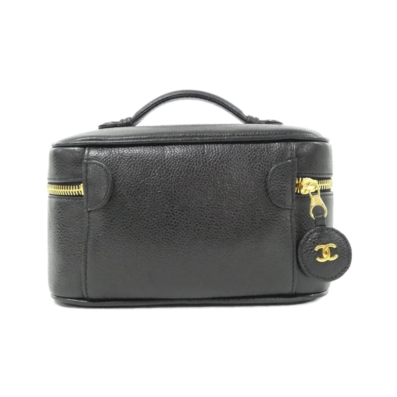 CHANEL 1997 Handbag Grained Calfskin 2