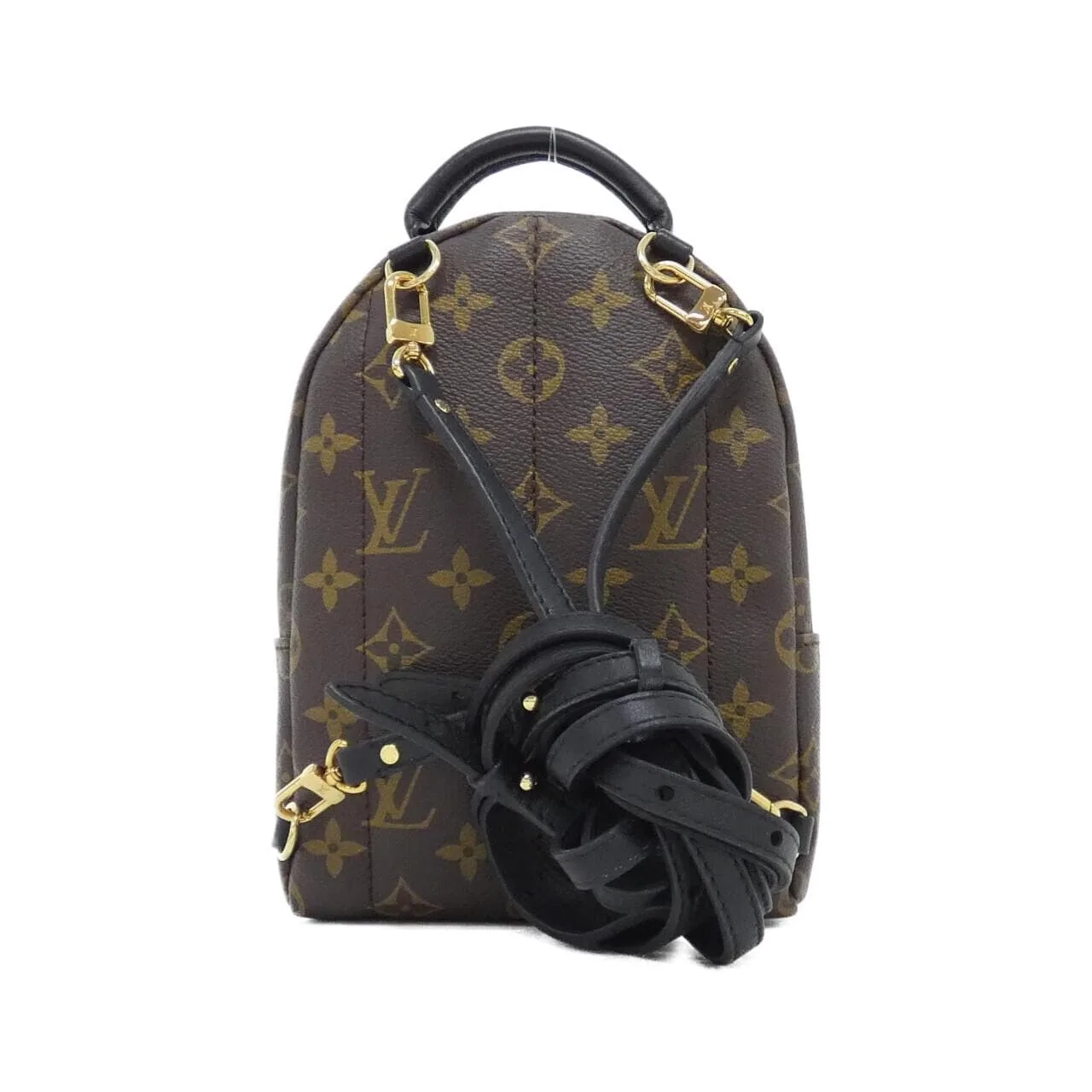 LOUIS VUITTON Palm Springs M44873 Backpack Monogram 黑色 Monogram 中古品A - 縮圖 2