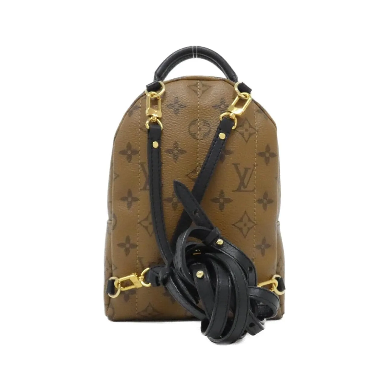 LOUIS VUITTON Palm Springs M44872 Backpack Monogram 黑色 Monogram 中古品A - 縮圖 2