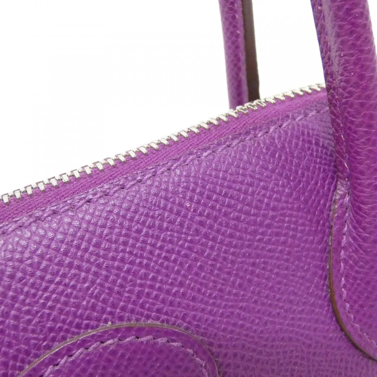 HERMES Bolide 041693CK Handbag Epsom Black Epsom Leather Rank A - Thumbnail 5