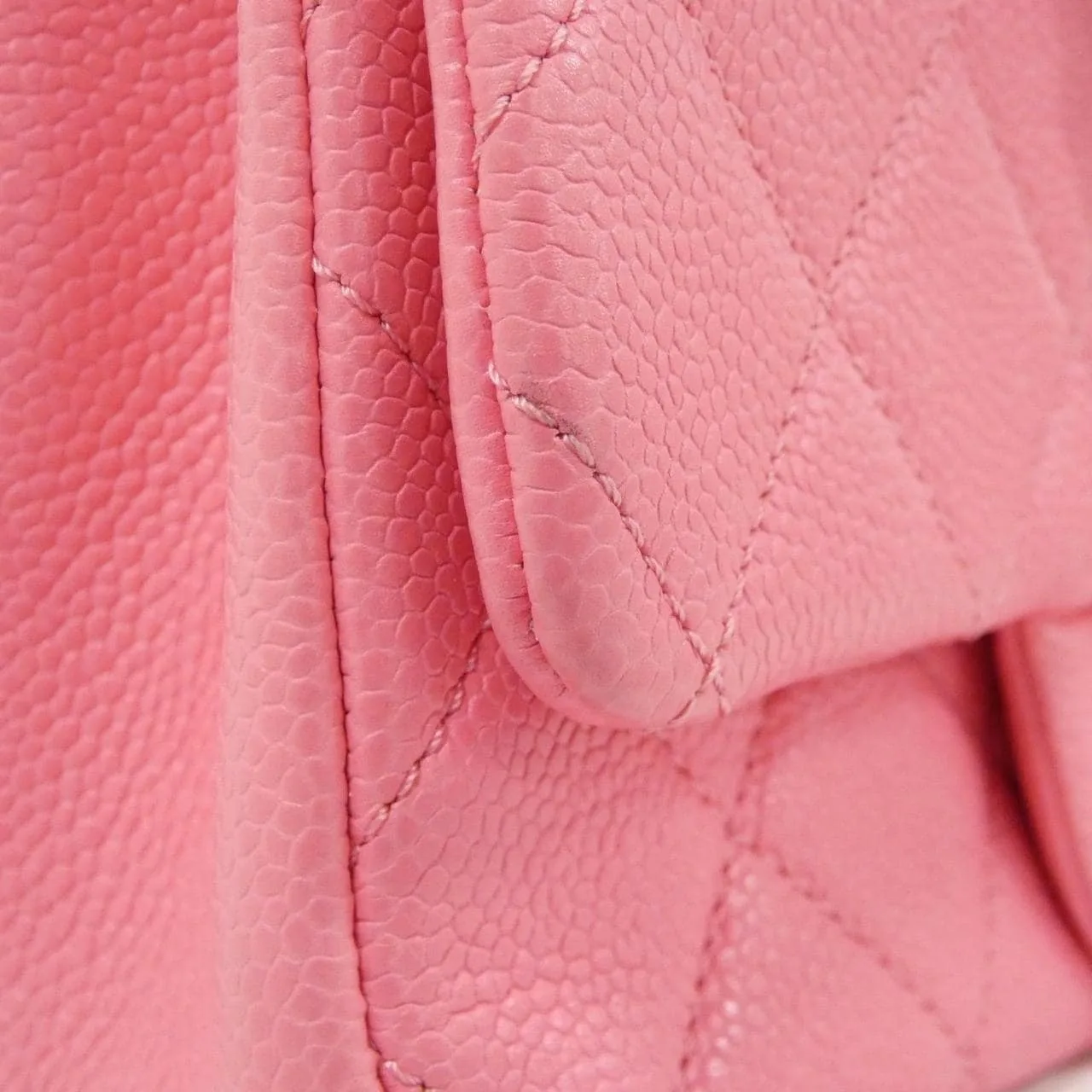 CHANEL Chanel 19 AS1784 Shoulder Grained Calfskin 粉色 荔枝紋牛皮 中古品A - 縮圖 6