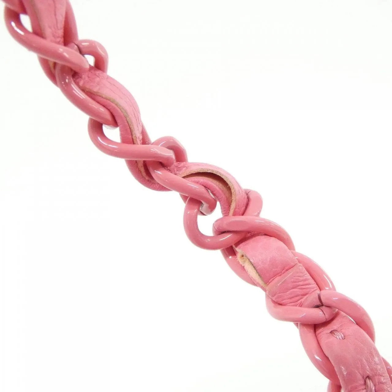 CHANEL Chanel 19 AS1784 Shoulder Grained Calfskin 粉色 荔枝紋牛皮 中古品A - 縮圖 8