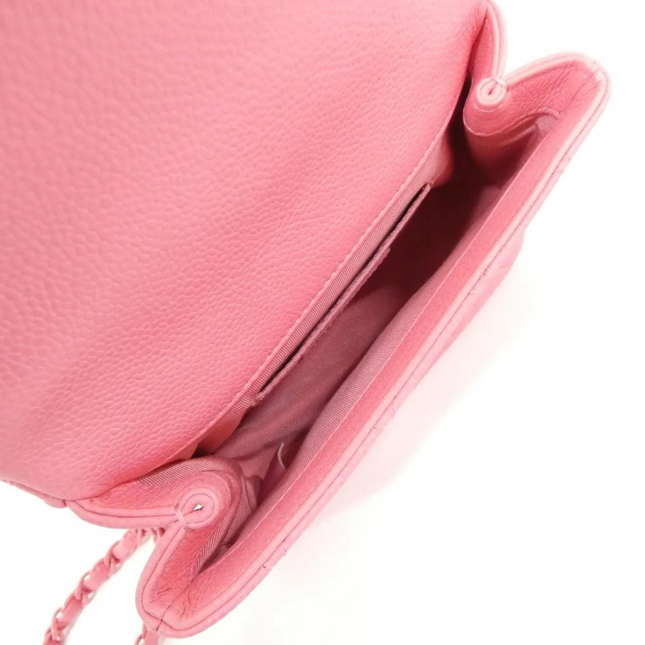 CHANEL Chanel 19 AS1784 Shoulder Grained Calfskin 粉色 荔枝紋牛皮 中古品A - 縮圖 10