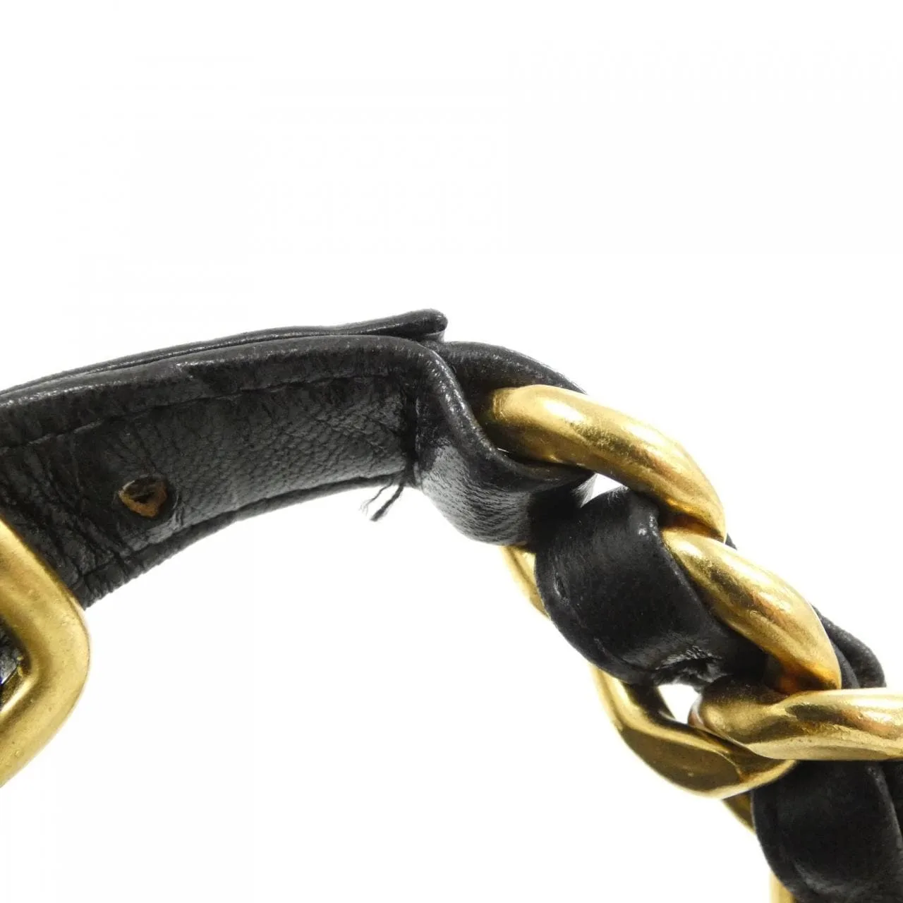 CHANEL 04194 Backpack Lambskin 黑色 羊皮 中古品B - 縮圖 8