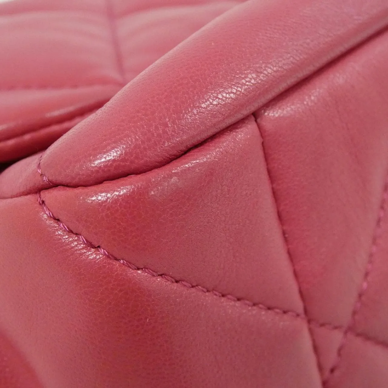 CHANEL Chanel 19 AS1161 Shoulder Lambskin 粉色 羊皮 中古品A - 縮圖 3