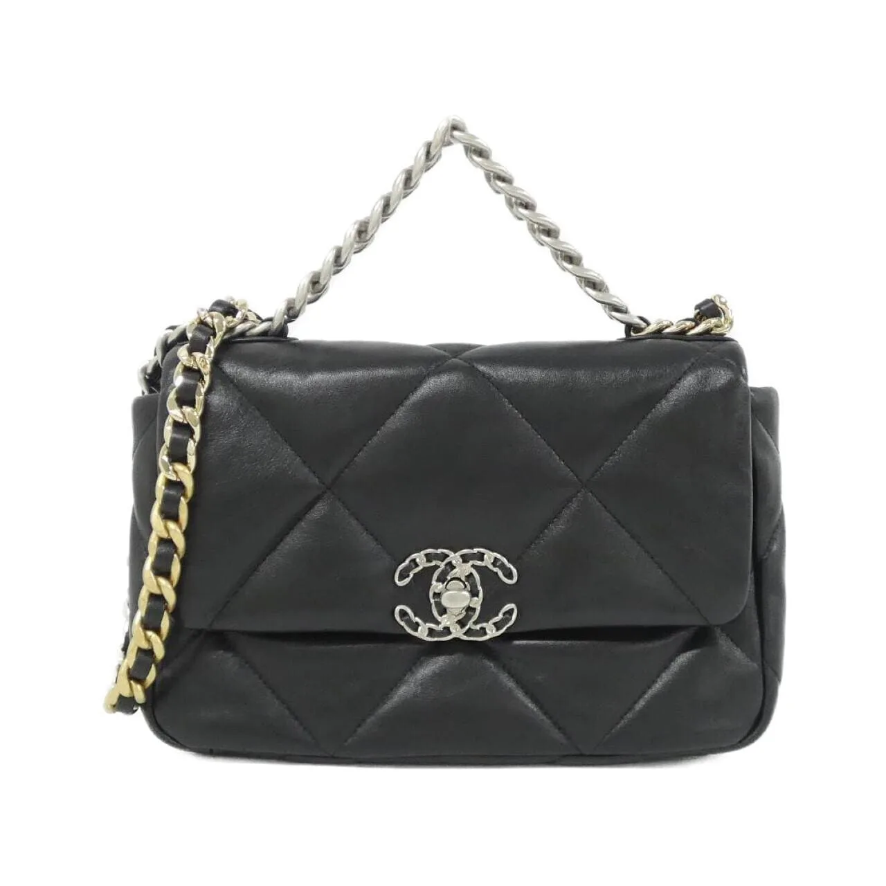CHANEL Chanel 19 AS1160 Shoulder Black