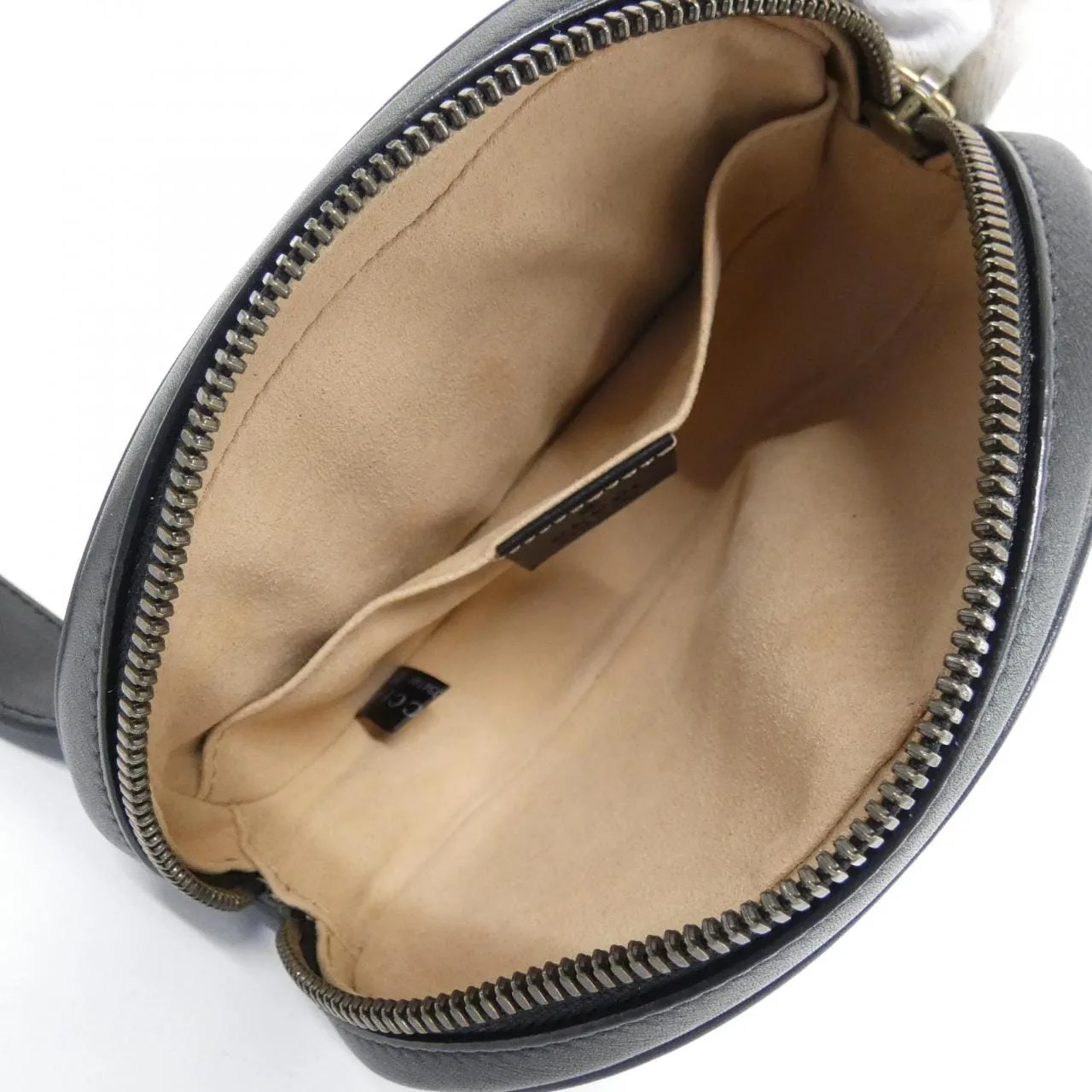 GUCCI 476434 DSVRT Belt Leather 黑色 皮革 中古品A - 縮圖 9