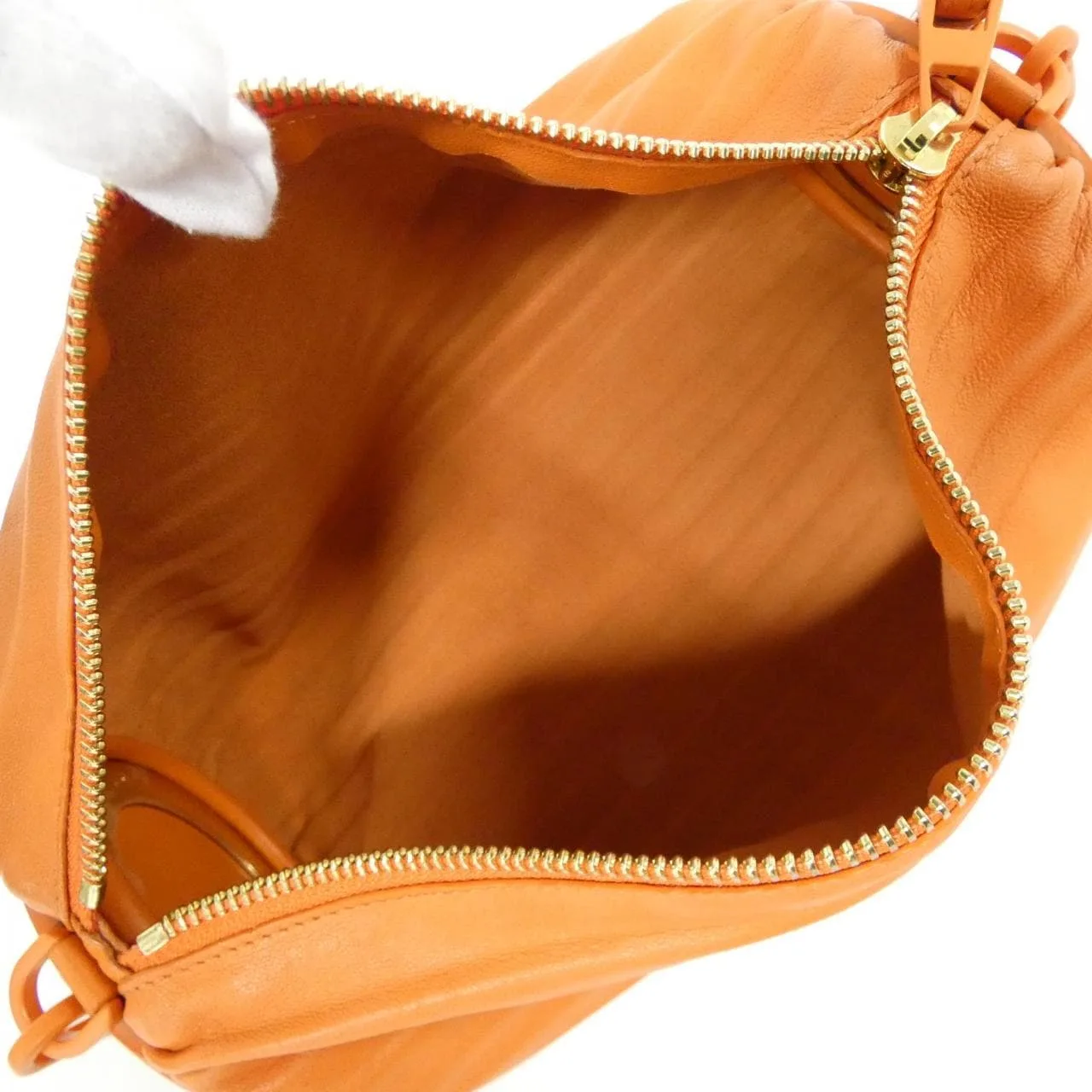 LOEWE A912P84X15 Shoulder Lambskin 黑色 羊皮 中古品A - 縮圖 8