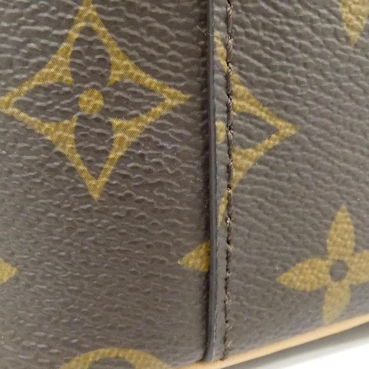 LOUIS VUITTON M44936 Handbag Monogram 黑色 Monogram 中古品A - 縮圖 4