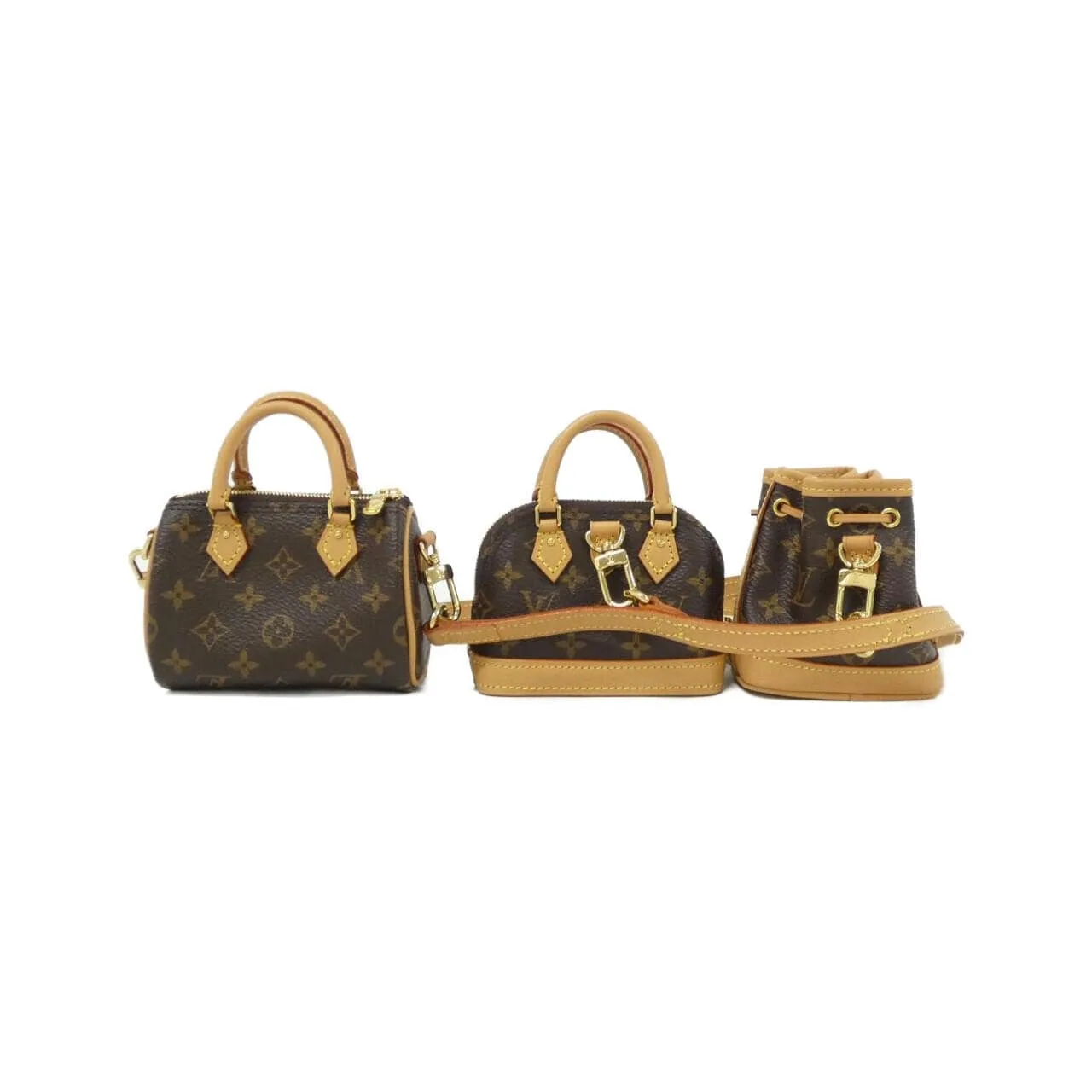 LOUIS VUITTON M81081 Handbag Monogram 黑色 Monogram 中古品A - 縮圖 2