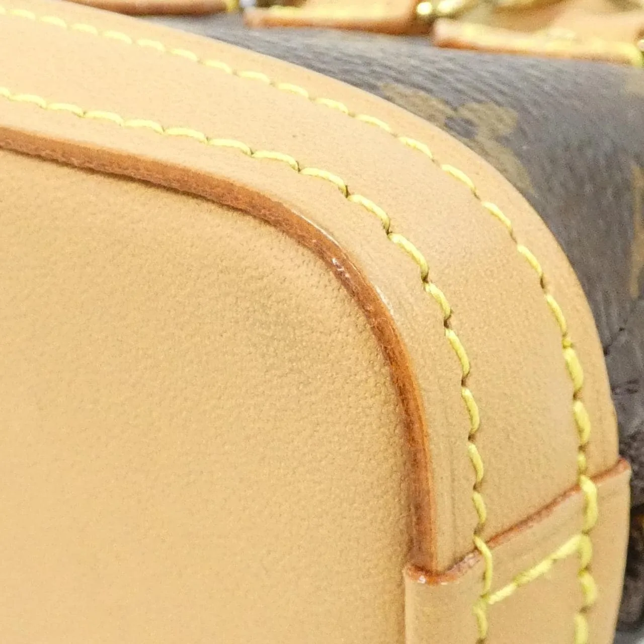 LOUIS VUITTON M81081 Handbag Monogram 黑色 Monogram 中古品A - 縮圖 3