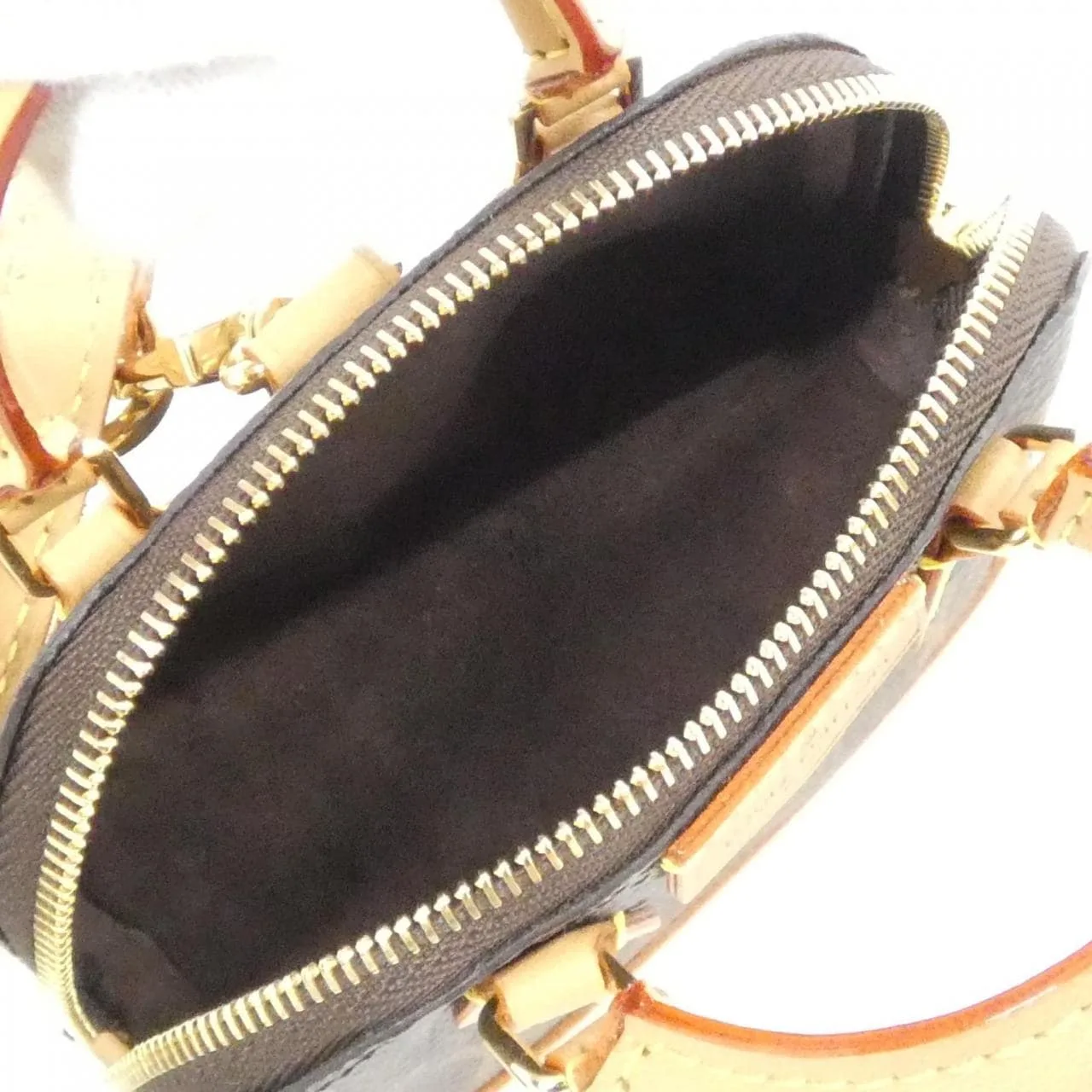 LOUIS VUITTON M81081 Handbag Monogram 黑色 Monogram 中古品A - 縮圖 8