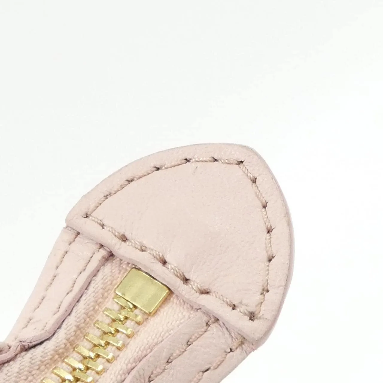 LOUIS VUITTON M59276 Shoulder Lambskin 粉色 羊皮 中古品A - 縮圖 7