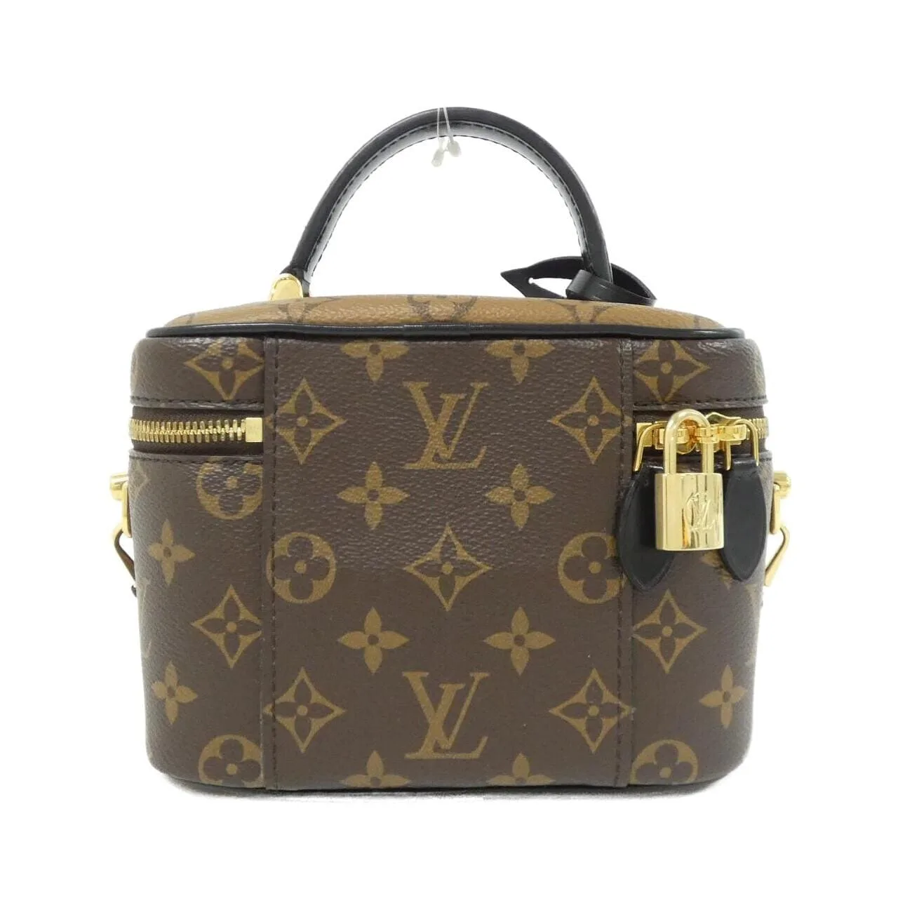 LOUIS VUITTON M45165 Handbag Monogram 黑色 Monogram 中古品A - 縮圖 2