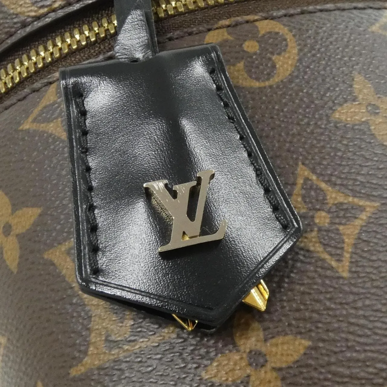 LOUIS VUITTON M45165 Handbag Monogram 黑色 Monogram 中古品A - 縮圖 5