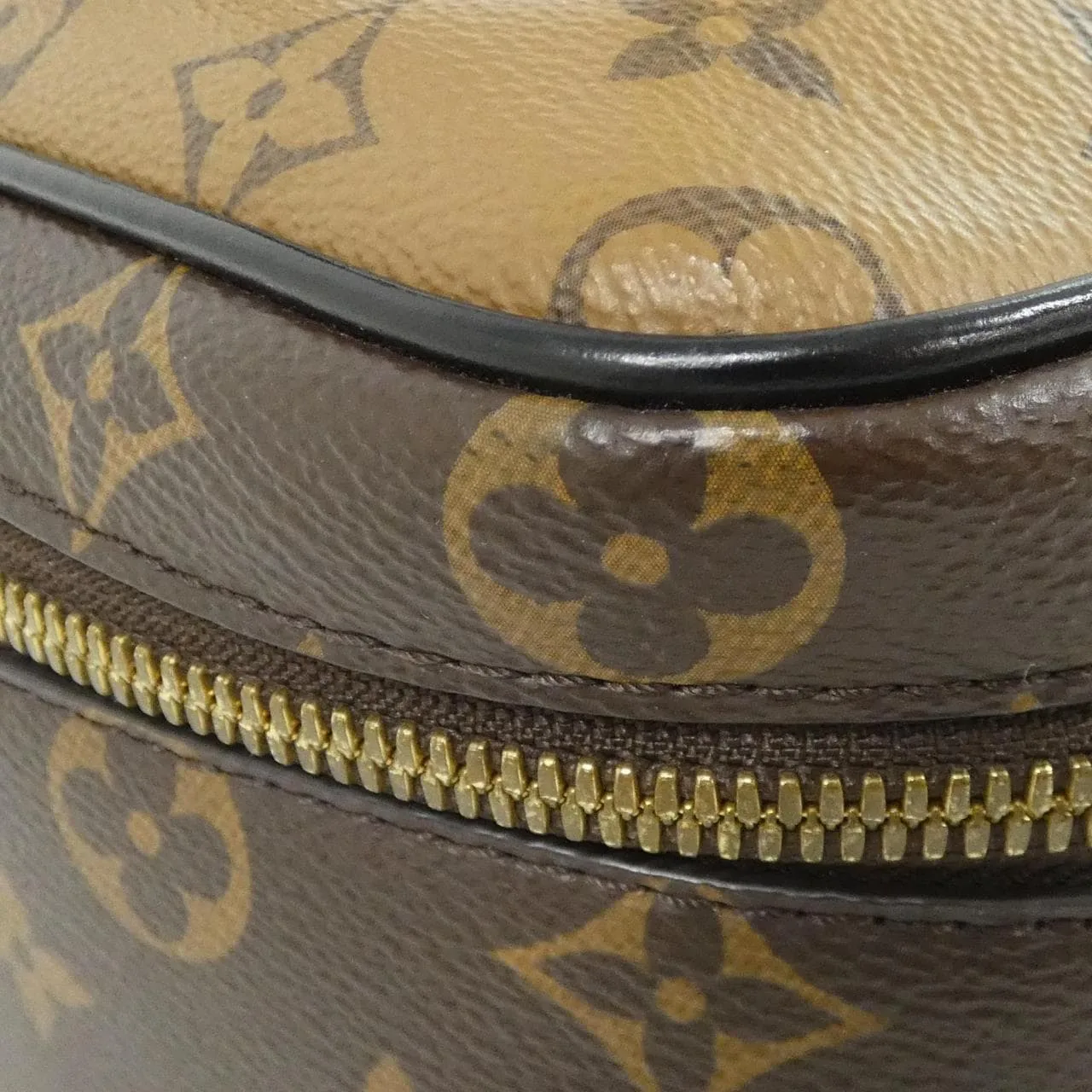 LOUIS VUITTON M45165 Handbag Monogram 黑色 Monogram 中古品A - 縮圖 7