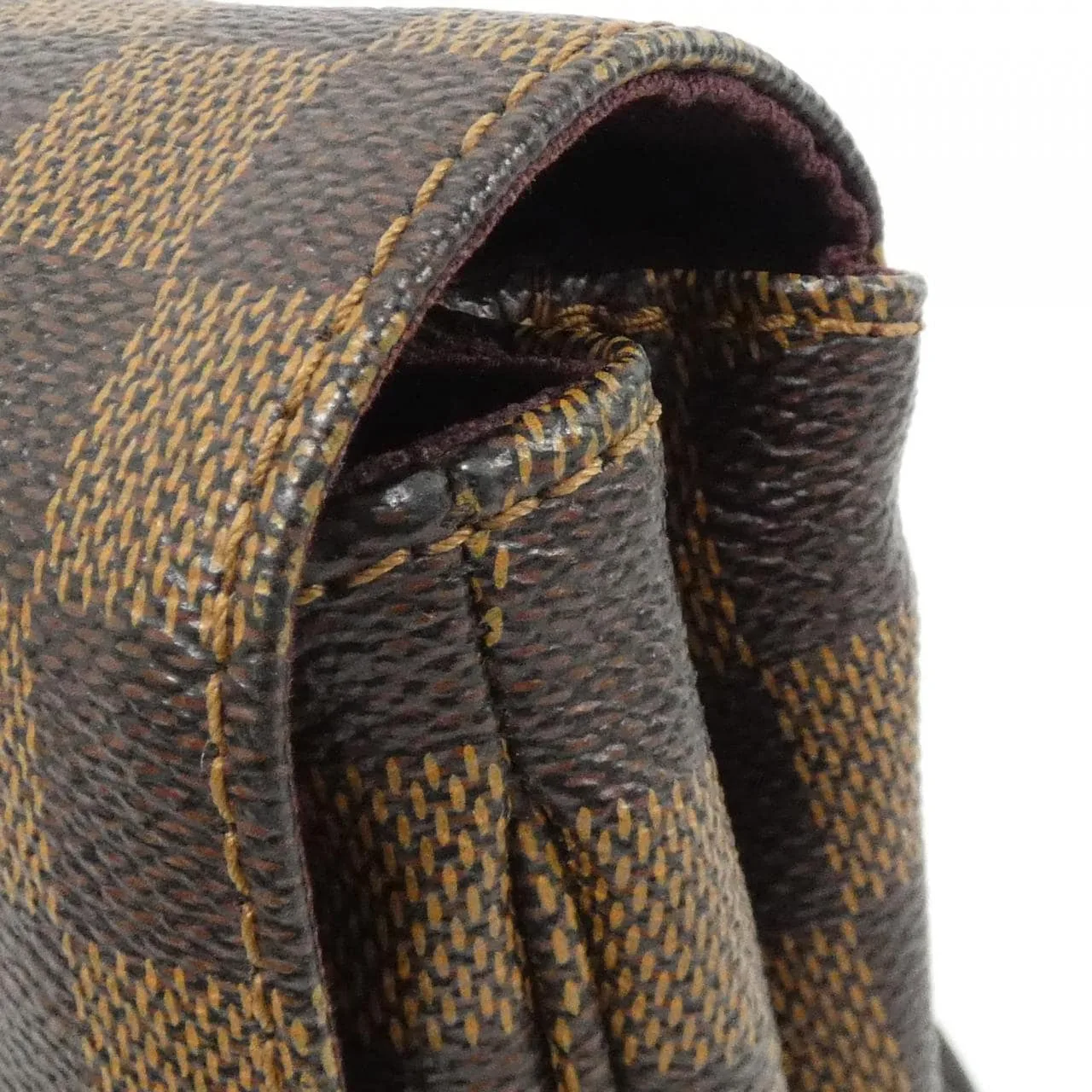 LOUIS VUITTON N41253 Shoulder Damier 黑色 Damier 中古品A - 縮圖 6