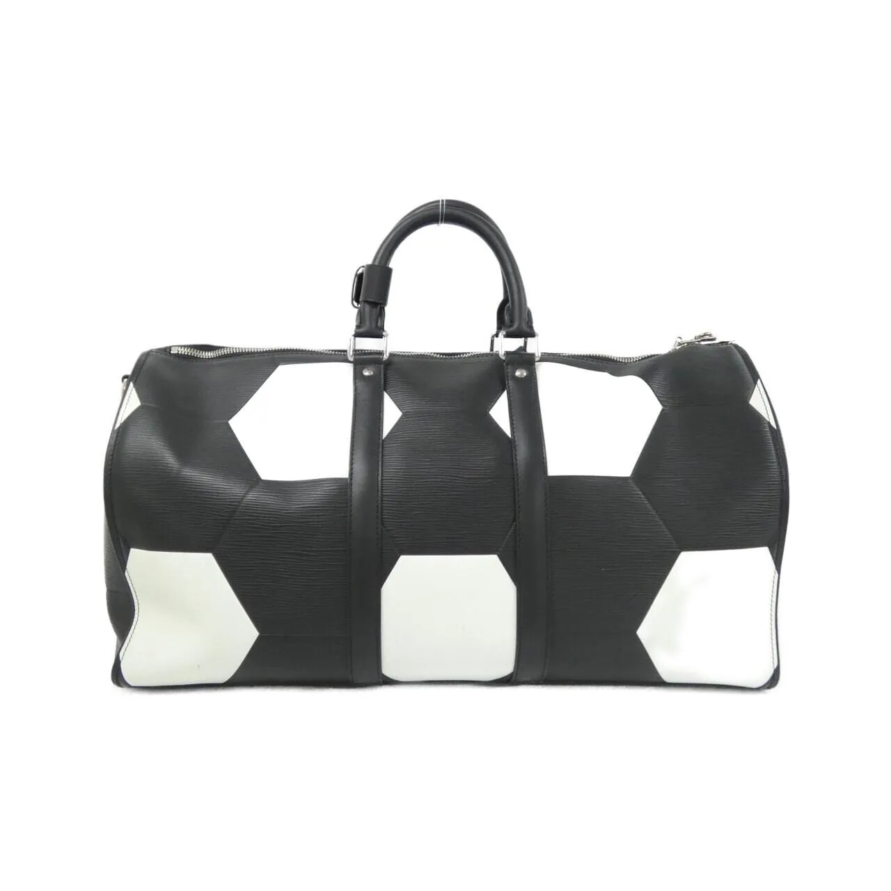 LOUIS VUITTON Keepall M52187 Boston Epi 黑色 Epi 中古品A - 縮圖 2