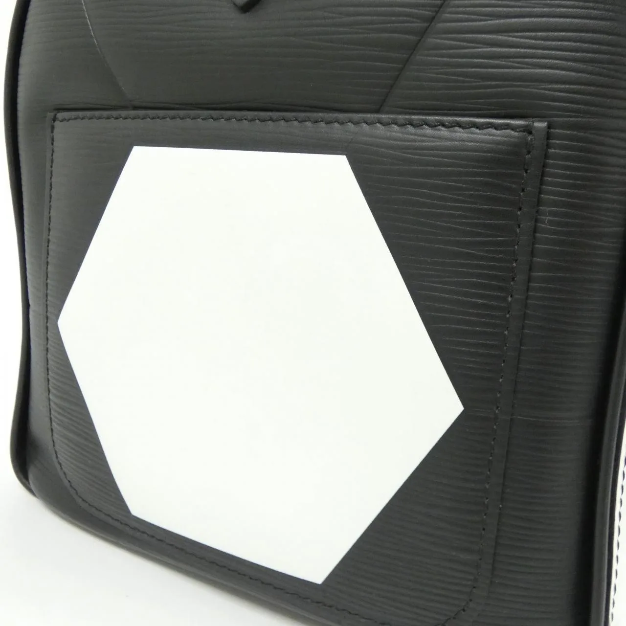 LOUIS VUITTON Keepall M52187 Boston Epi 黑色 Epi 中古品A - 縮圖 7