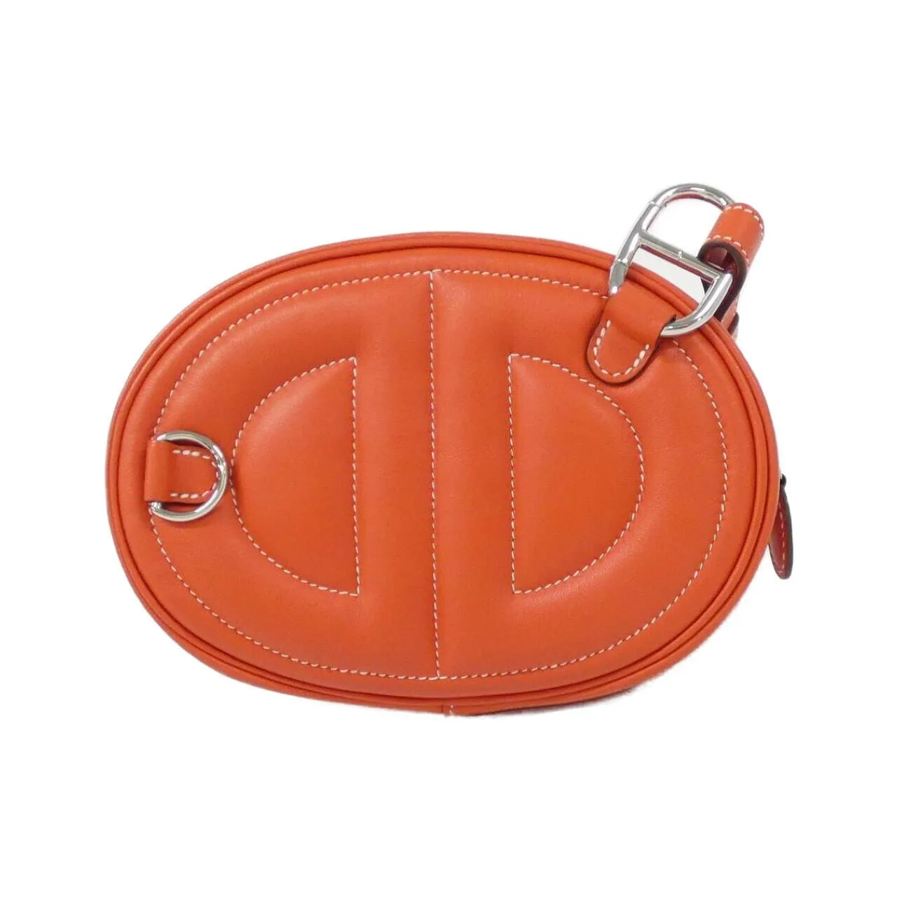 HERMES 079223CK Shoulder Swift Black Swift Leather Rank A - Thumbnail 2