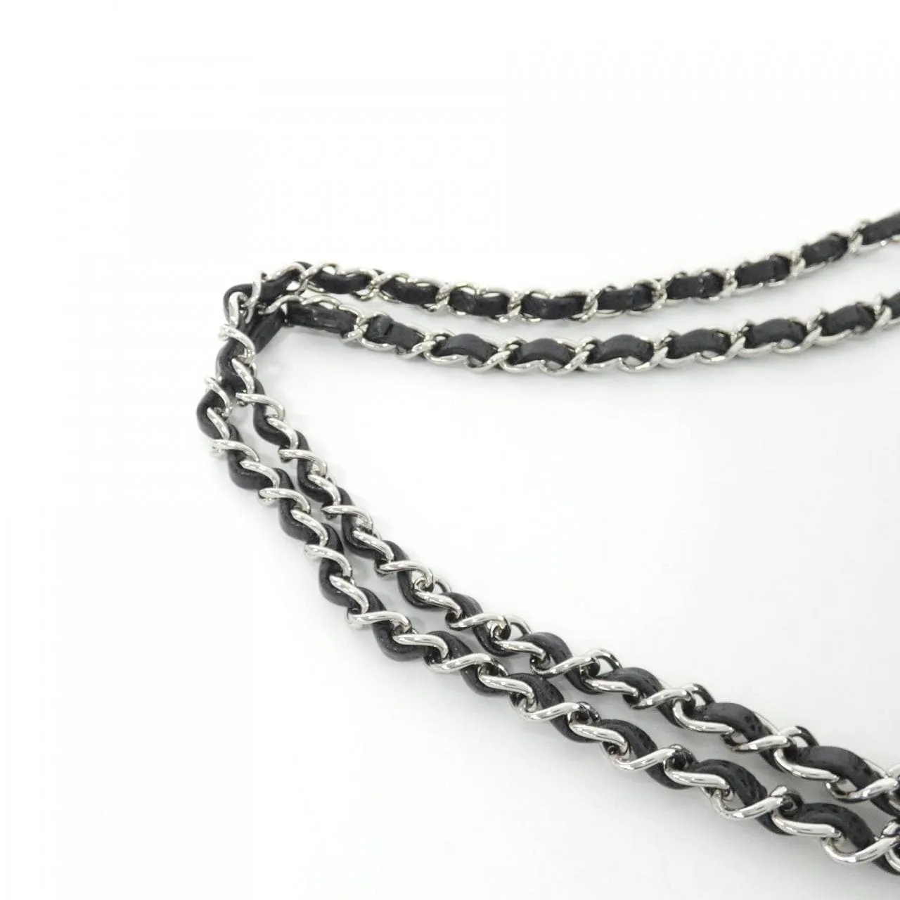 CHANEL Matelasse 1112 Shoulder Grained Calfskin Black Grained Calfskin Rank A - Thumbnail 5