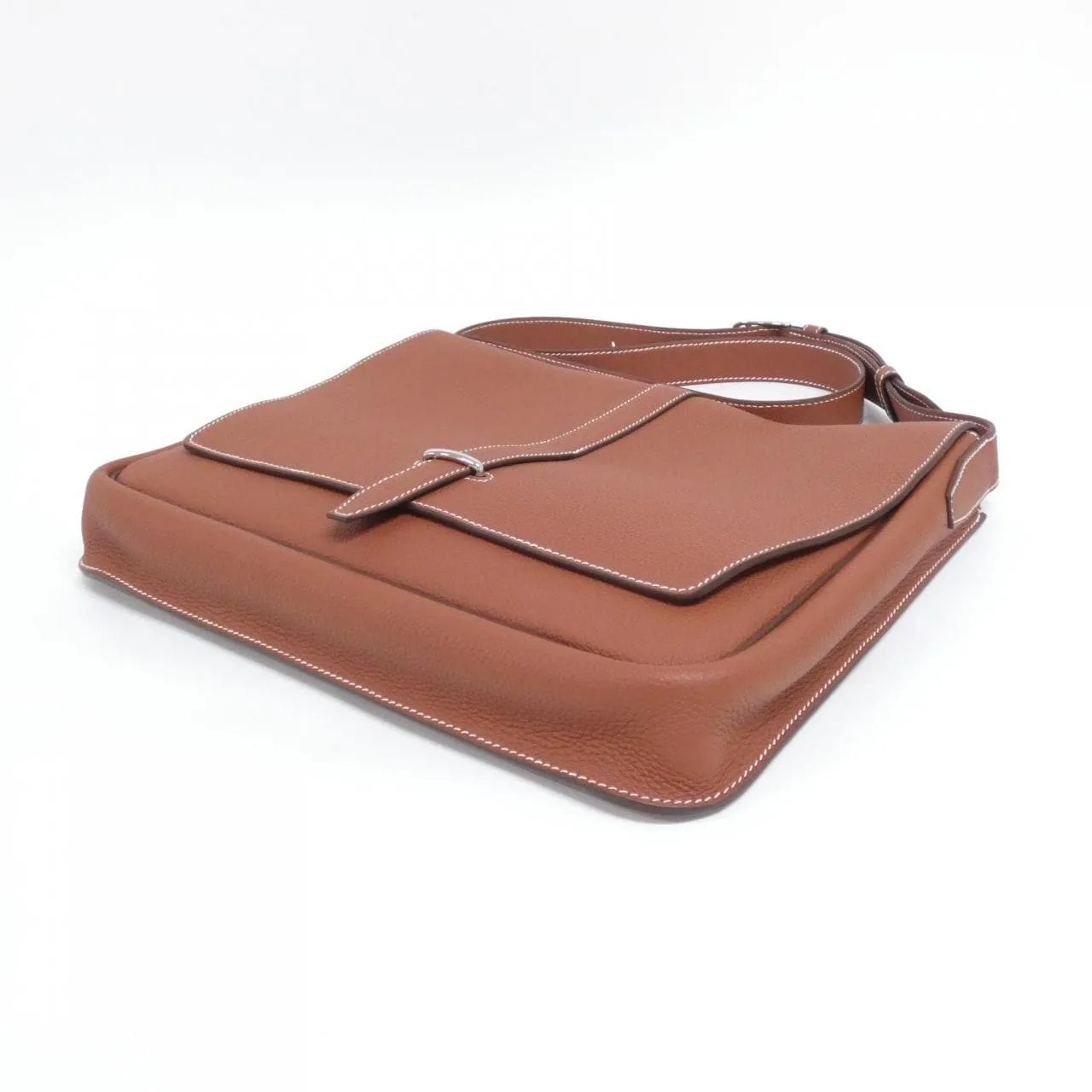 HERMES 076680CK Shoulder Togo Black Togo Leather Rank A - Thumbnail 3