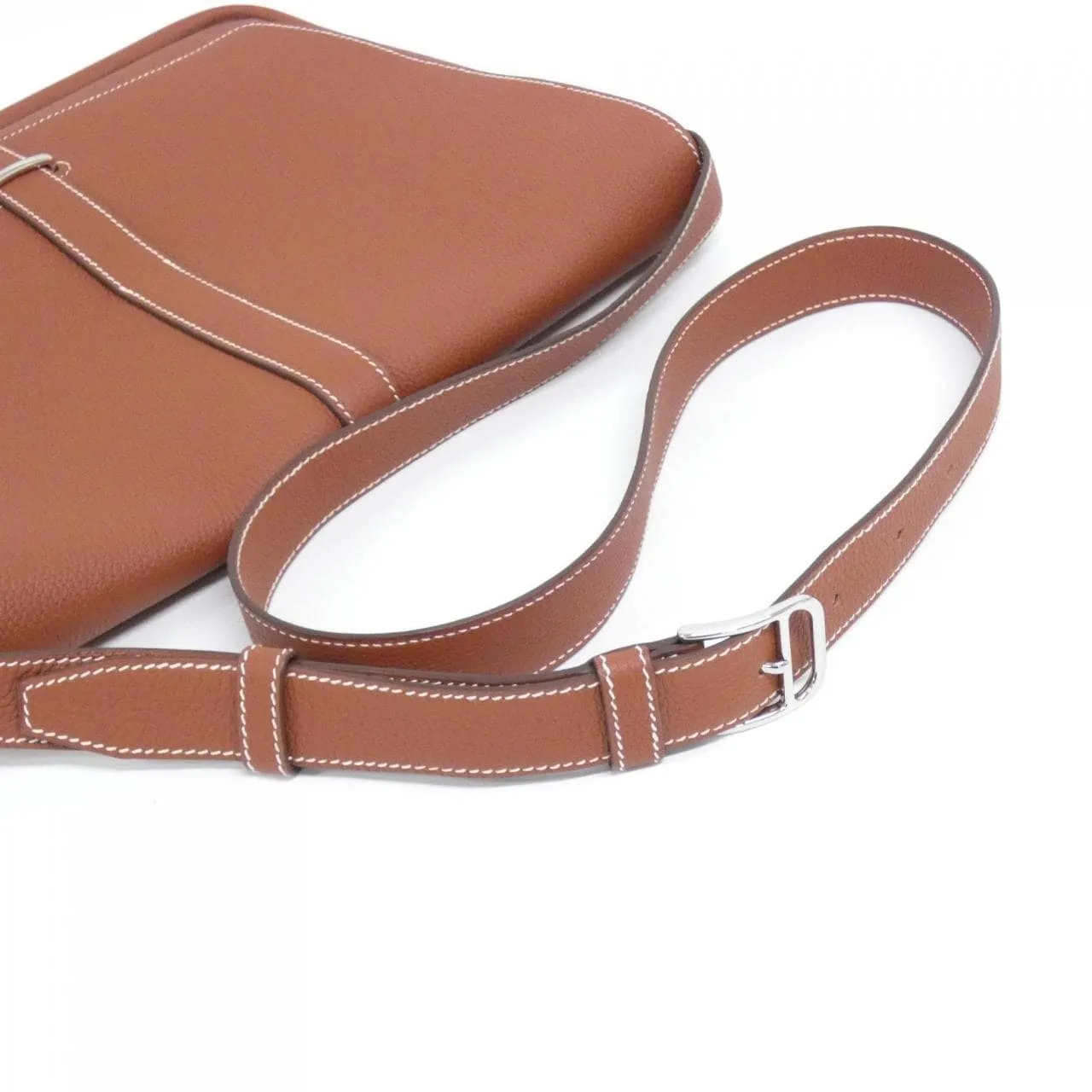 HERMES 076680CK Shoulder Togo Black Togo Leather Rank A - Thumbnail 5