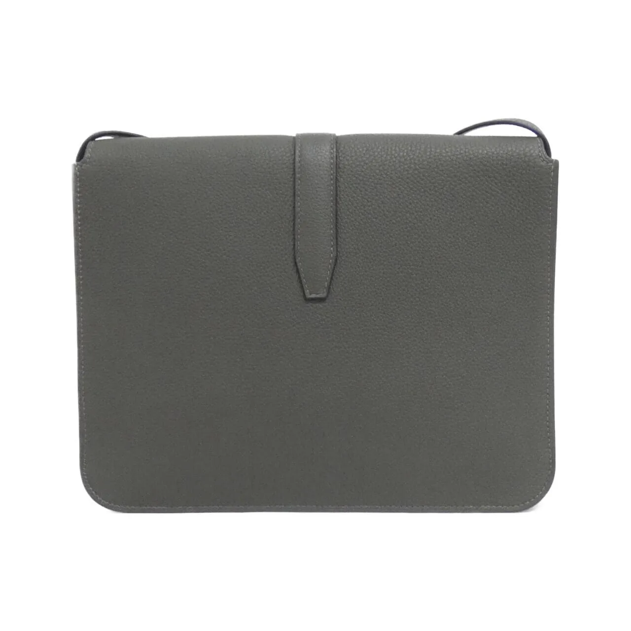 HERMES 082119CK Shoulder Togo Black Togo Leather Rank A - Thumbnail 2