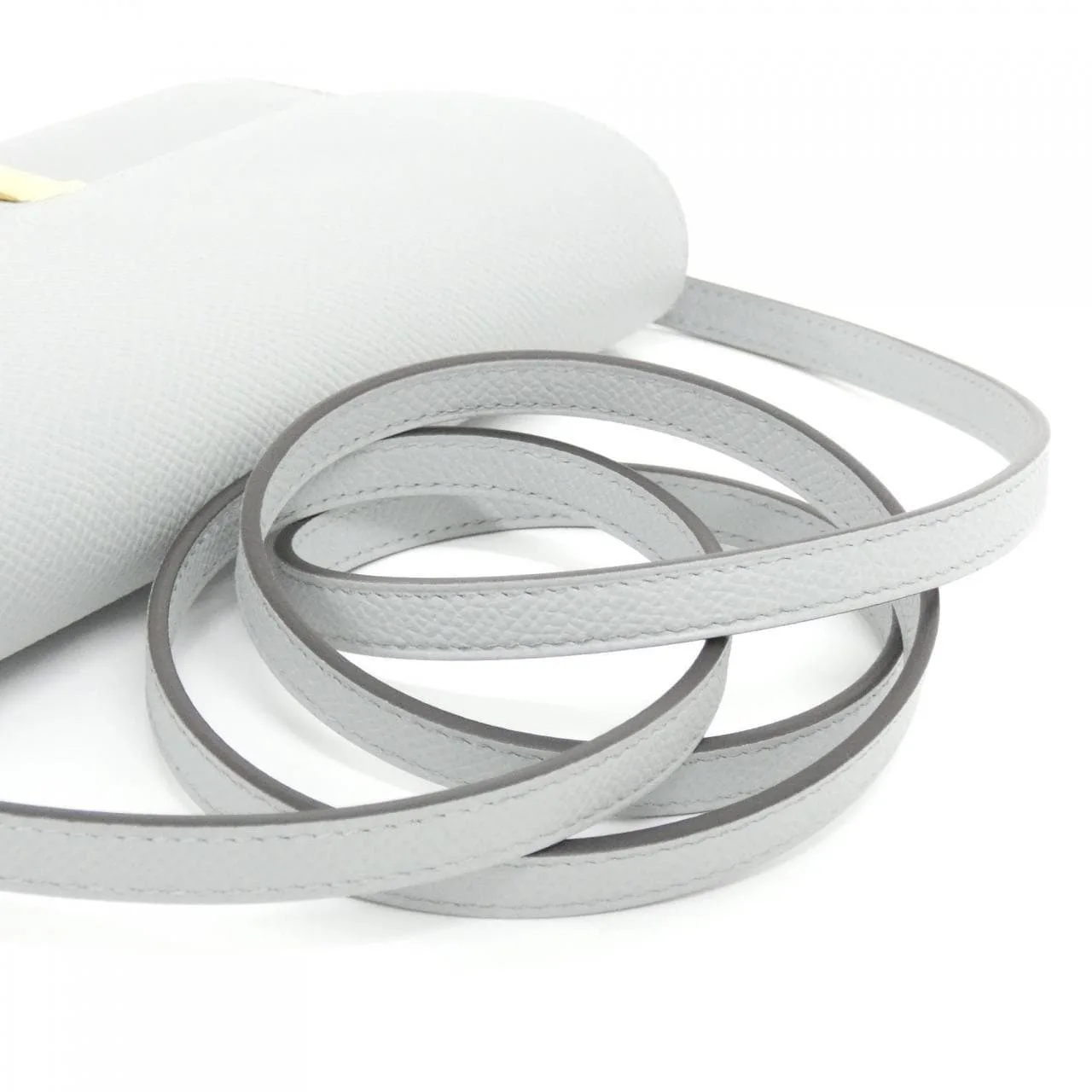 HERMES Constance 085822CC Wallet Epsom 藍色 Epsom 皮 未使用品 - 縮圖 3