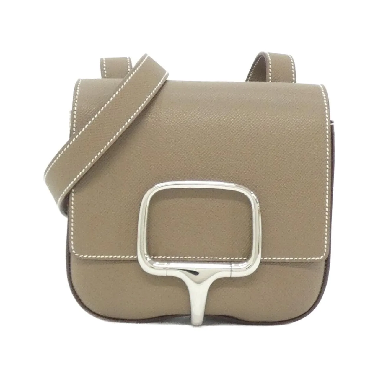 HERMES 085367CK Shoulder Epsom Etoupe