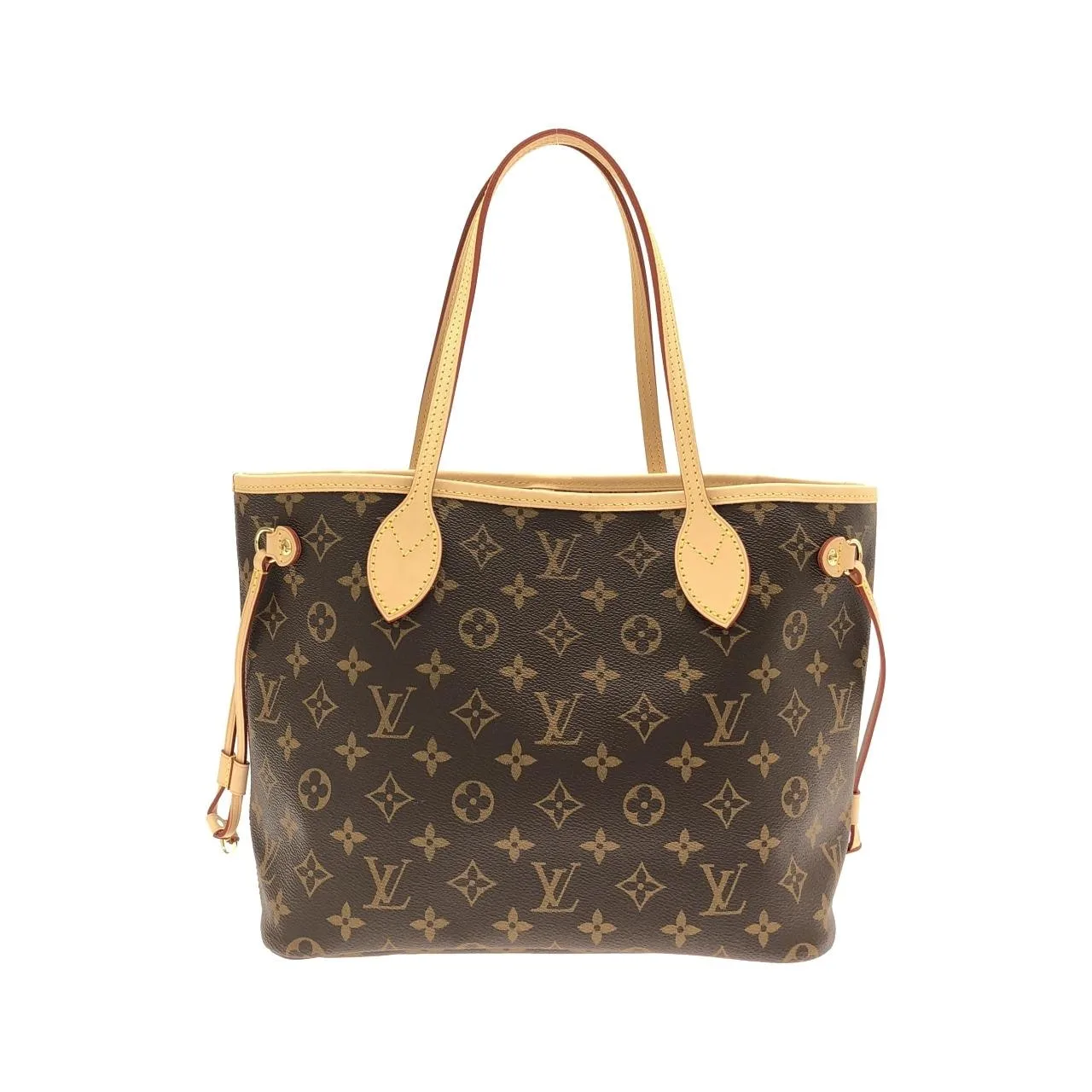 LOUIS VUITTON Neverfull M46979 Tote Monogram Beige