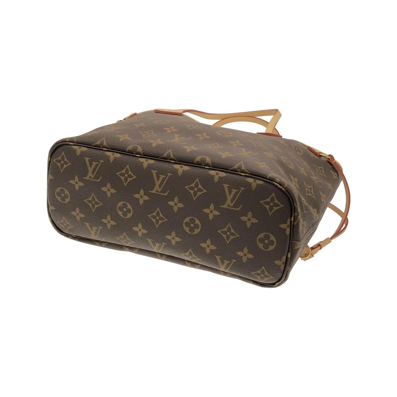 LOUIS VUITTON Neverfull M46979 Tote Monogram 米色 Monogram 中古品A - 縮圖 3
