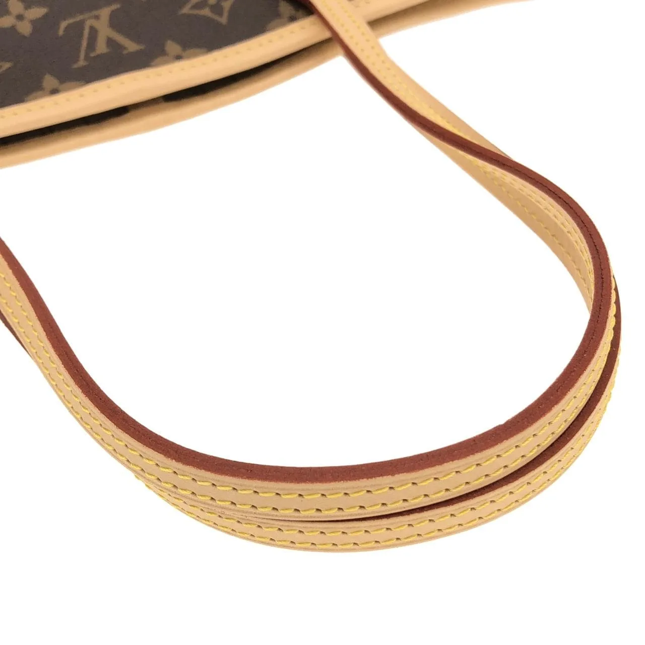 LOUIS VUITTON Neverfull M46979 Tote Monogram 米色 Monogram 中古品A - 縮圖 6