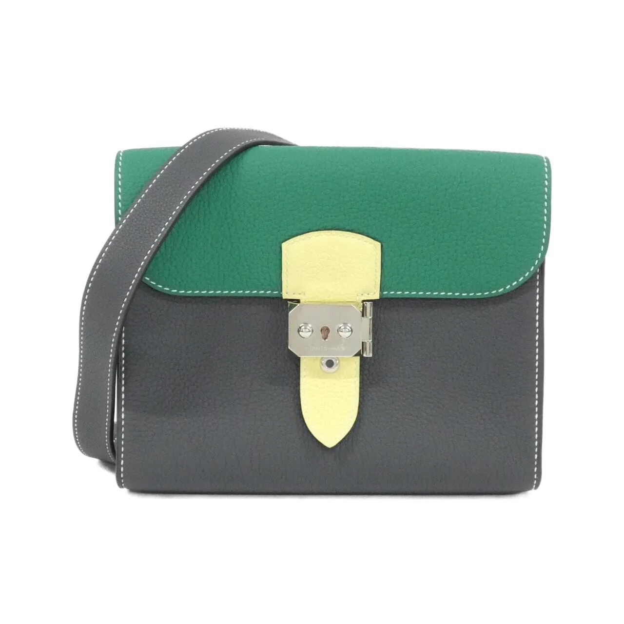 HERMES 085452CK Shoulder Togo Black