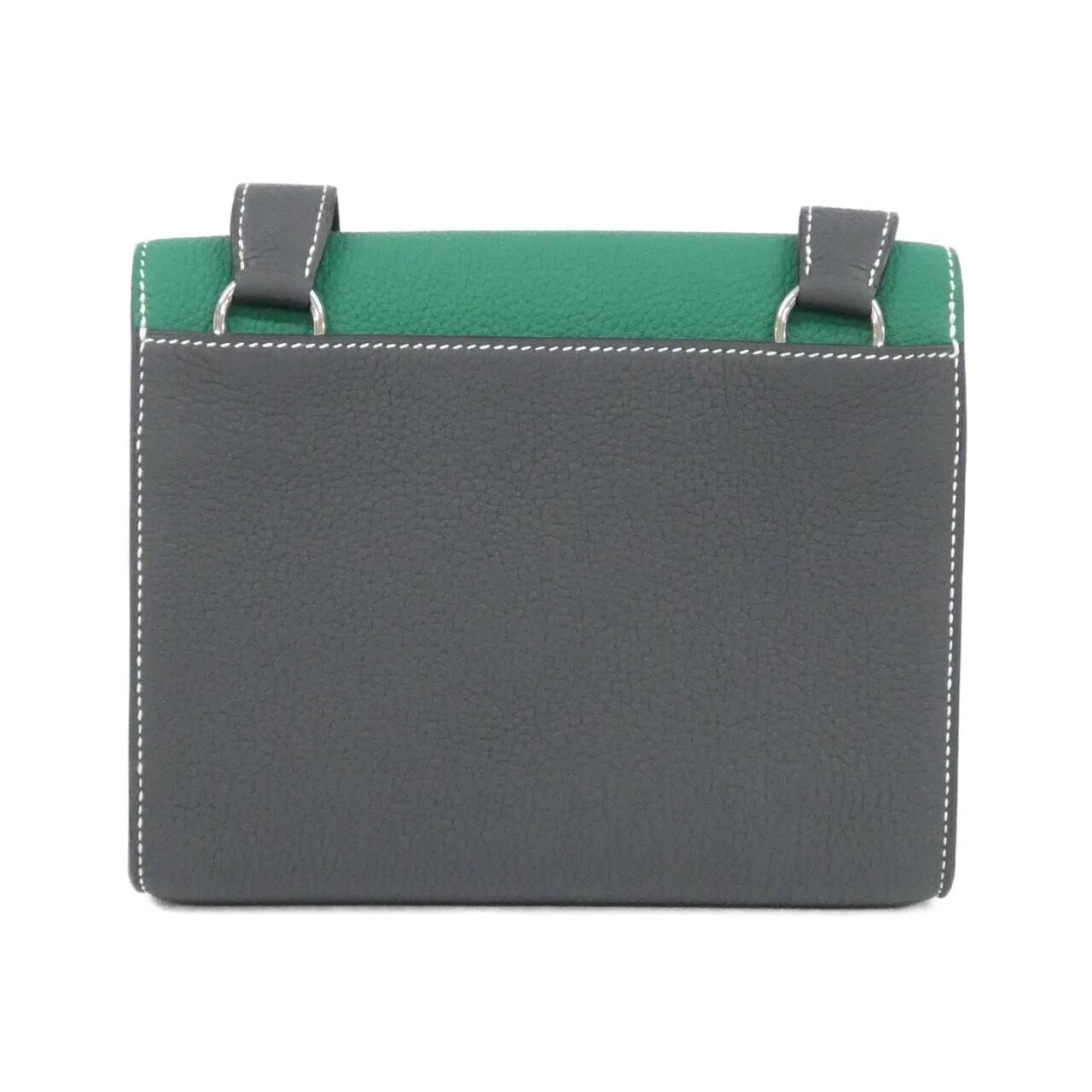 HERMES 085452CK Shoulder Togo Black Togo Leather Rank A - Thumbnail 2
