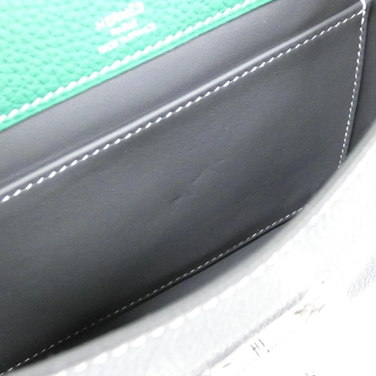 HERMES 085452CK Shoulder Togo Black Togo Leather Rank A - Thumbnail 8